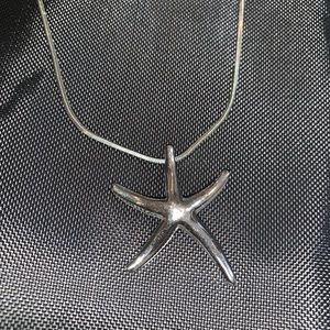 Silver Starfish Necklace